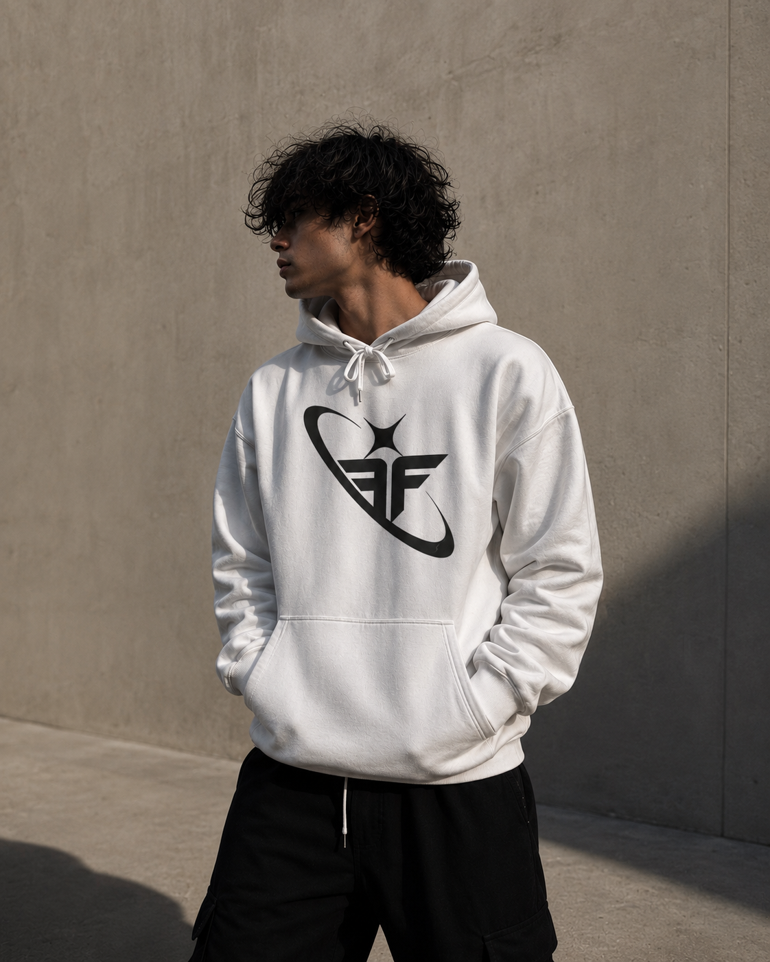 Orbit collection Fiden Unisex Heavy Blend Hooded Sweatshirt
